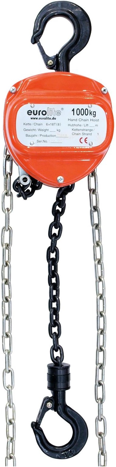 Eurolite chain hoist 10M/1.0T Eurolite chain hoist 10M/1.0T
