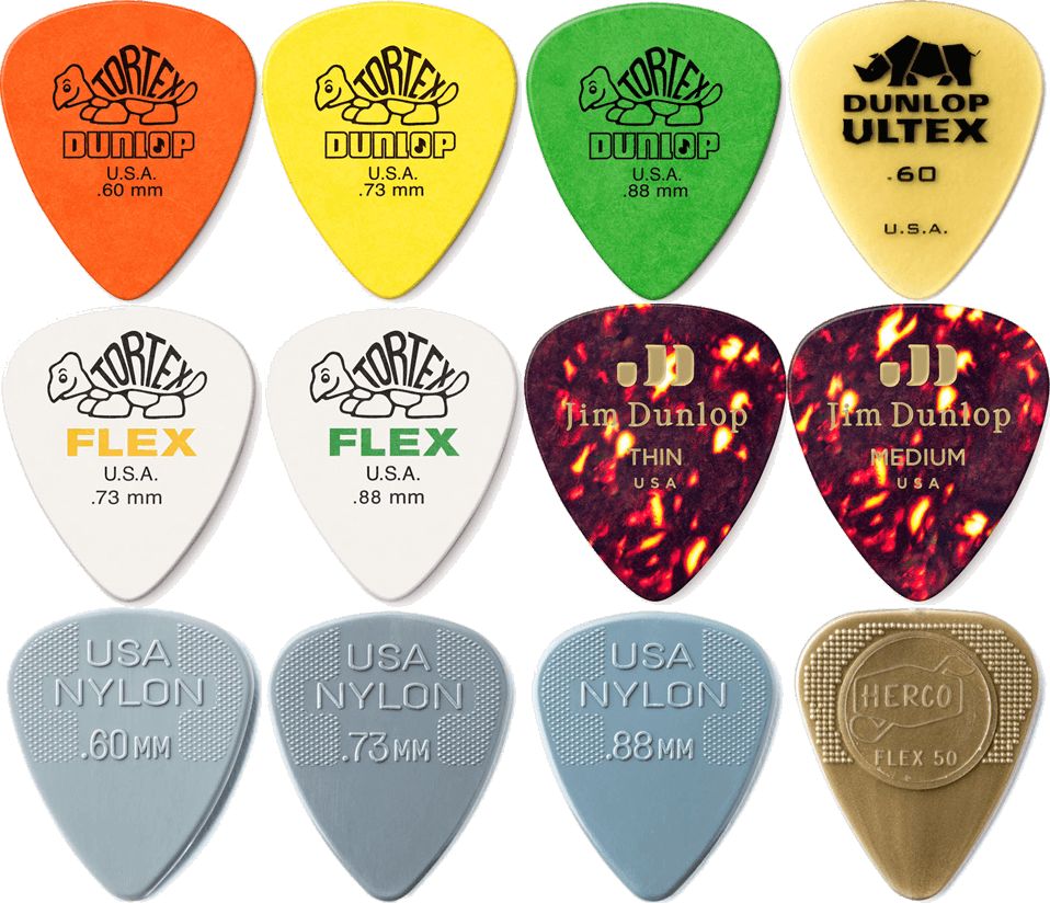 Dunlop Variety Pack Plektren Acoustic Player's 12er Pack – Bild 3