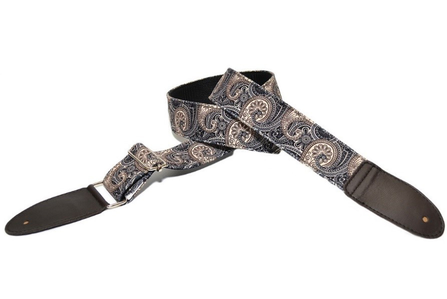 Bourbon Strap Guitar Velvet Brown