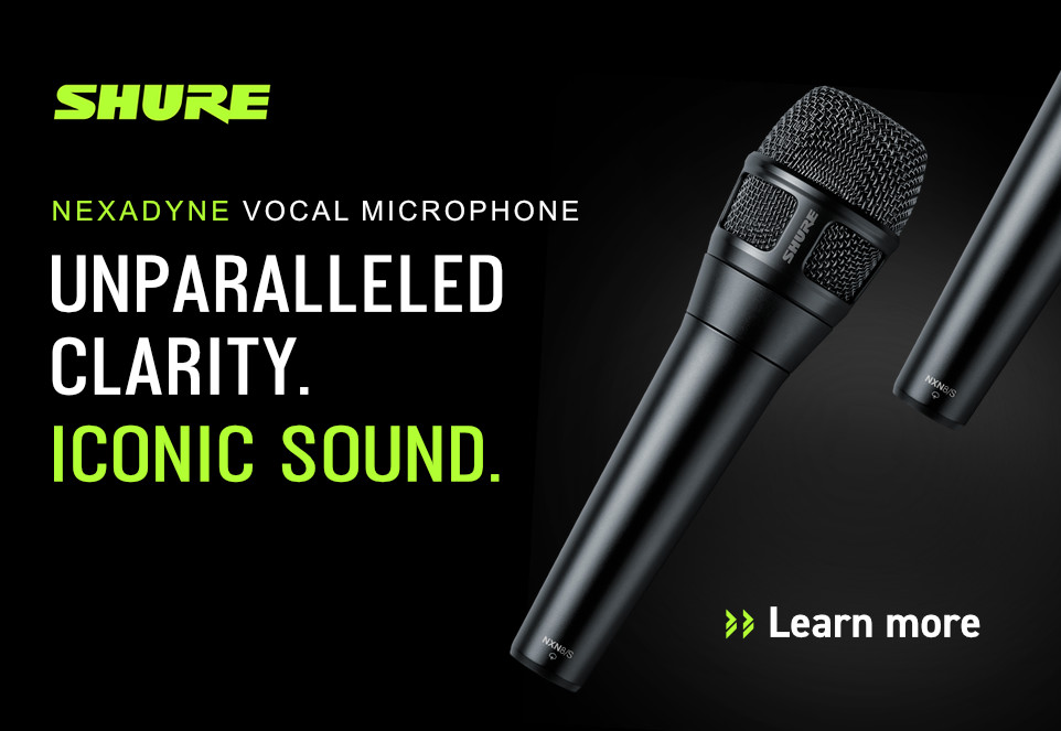 Shure Nexadyne vocal microphone