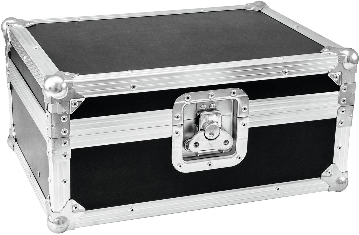 ROADINGER Flightcase 4x AKKU Flat Light 1