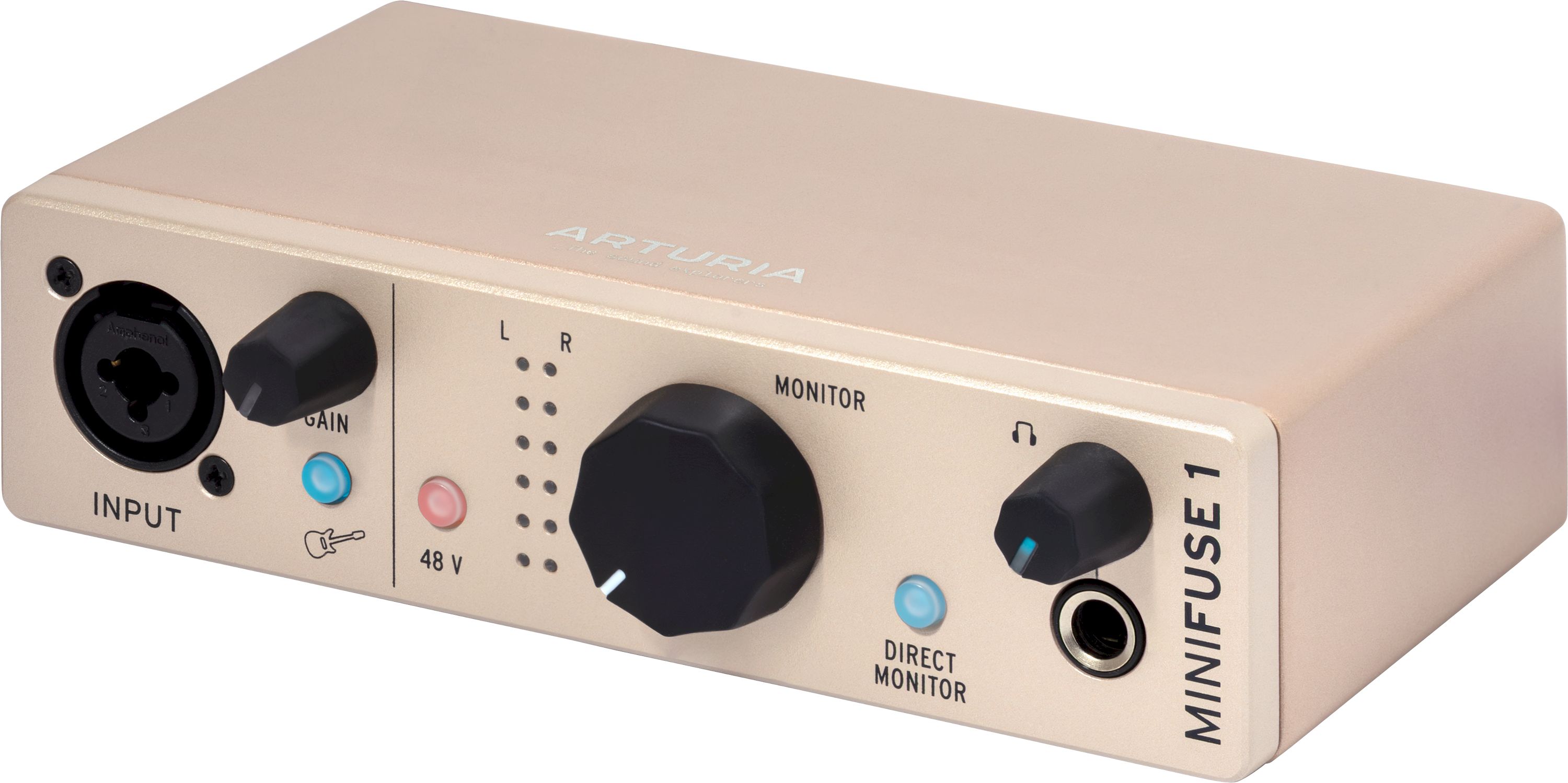 Arturia MiniFuse 1 Champagne