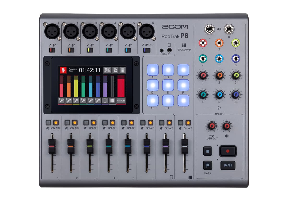 Zoom PodTrak P8