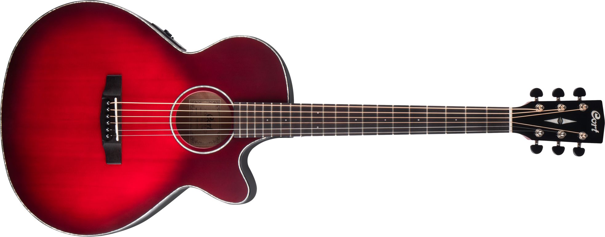 Cort SFX-E Transparent Wineburst