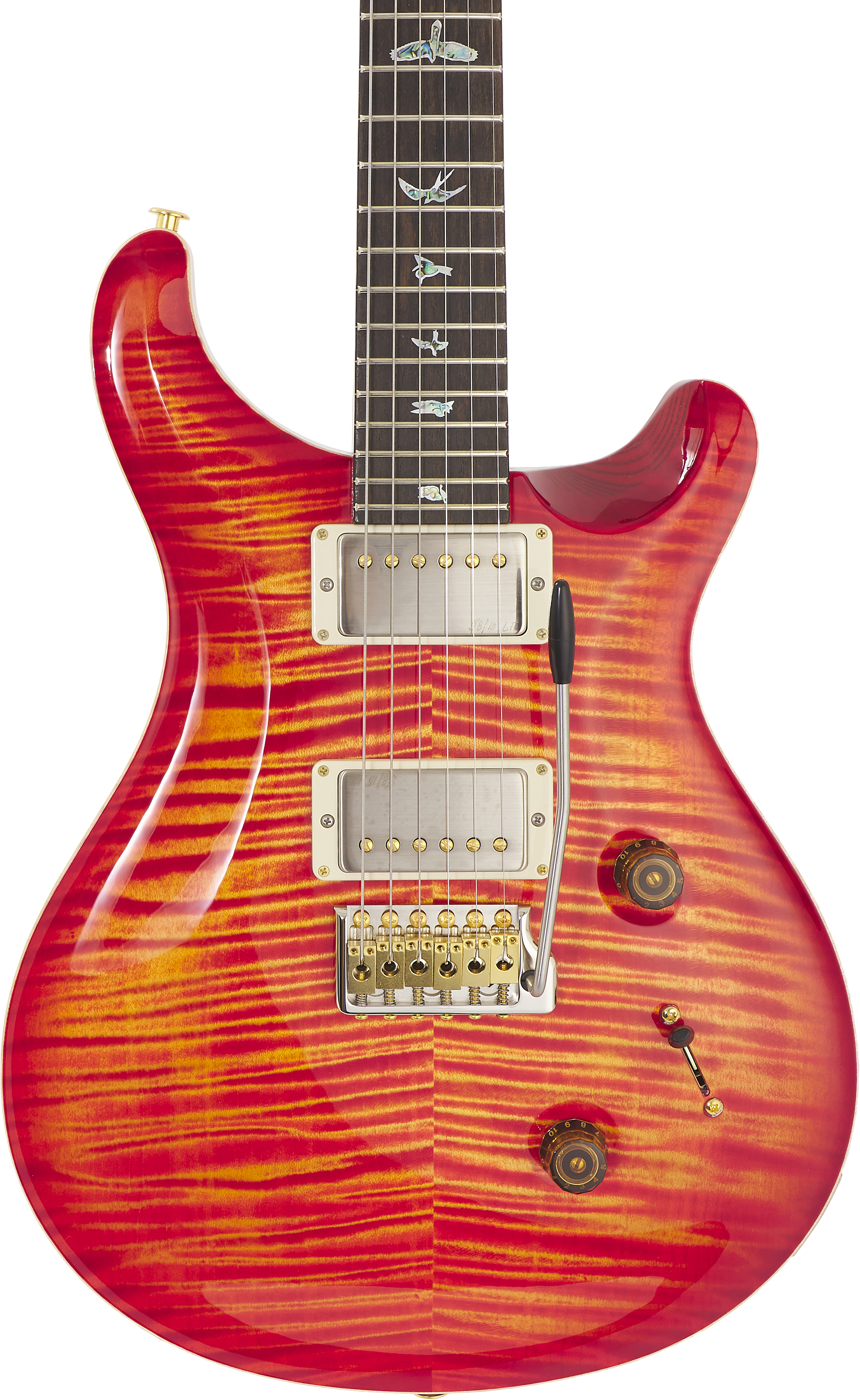 PRS Custom 24 Wood Library German Edition Run #2 Blood Orange