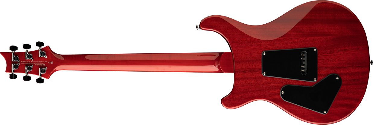 PRS SE Custom 24 Charcoal Cherry Burst