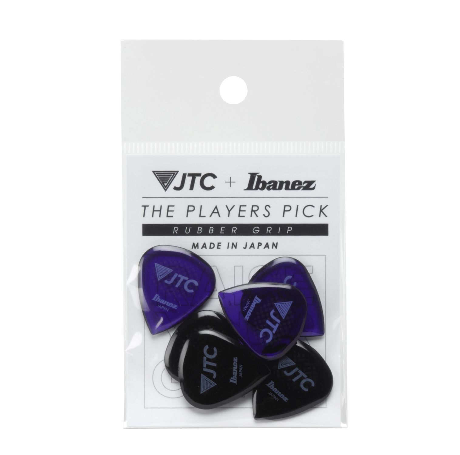 Ibanez Plektren JTC Flat Pick THE PLAYER PICK Mix 6er Pack