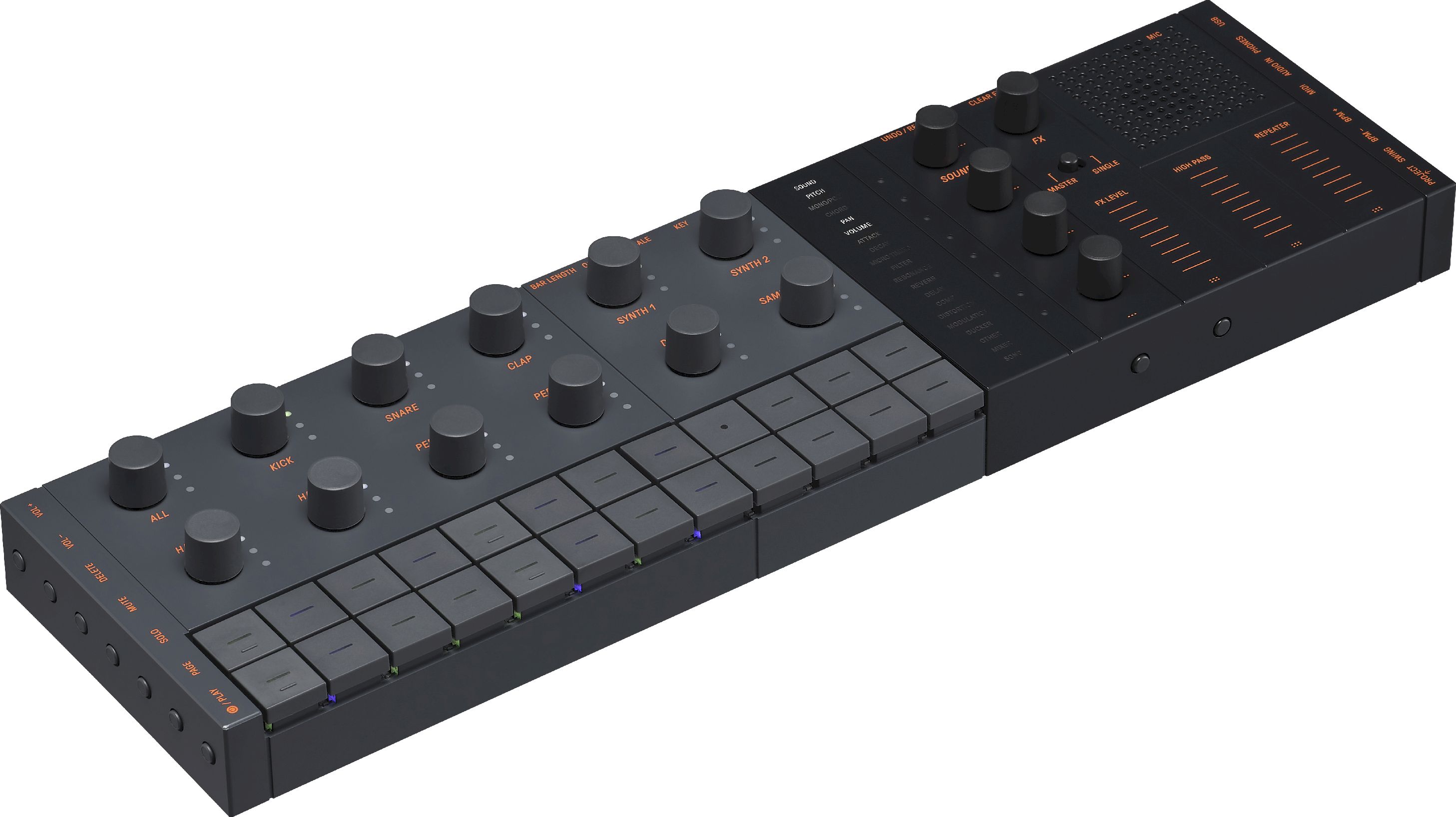 Yamaha SEQTRAK Black (Retoure) Yamaha SEQTRAK Black (Retoure)