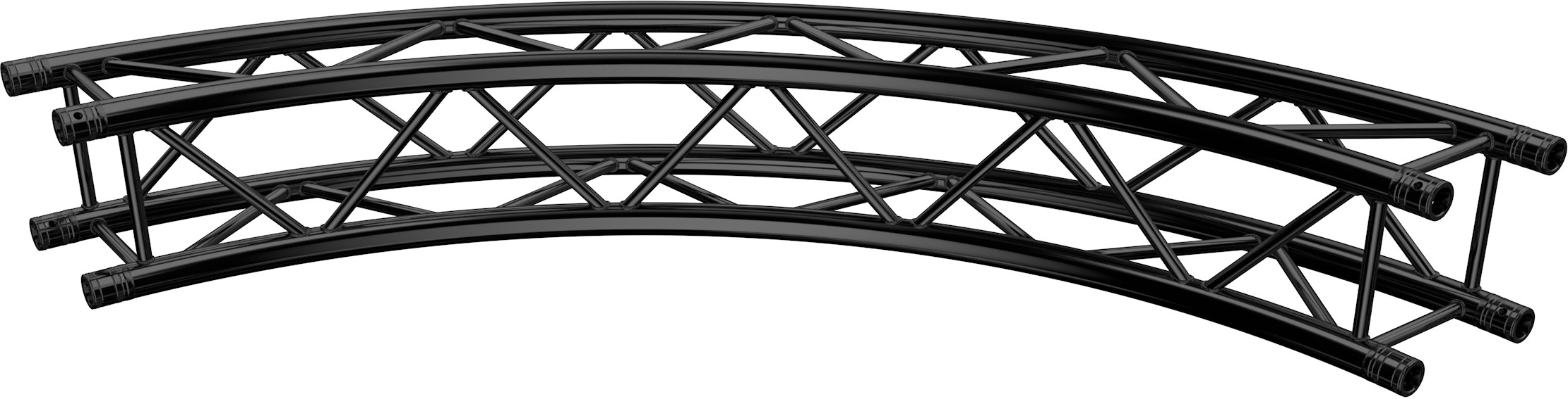 Global Truss F34 Kreisstück für Ø 3,0m 90° stage black