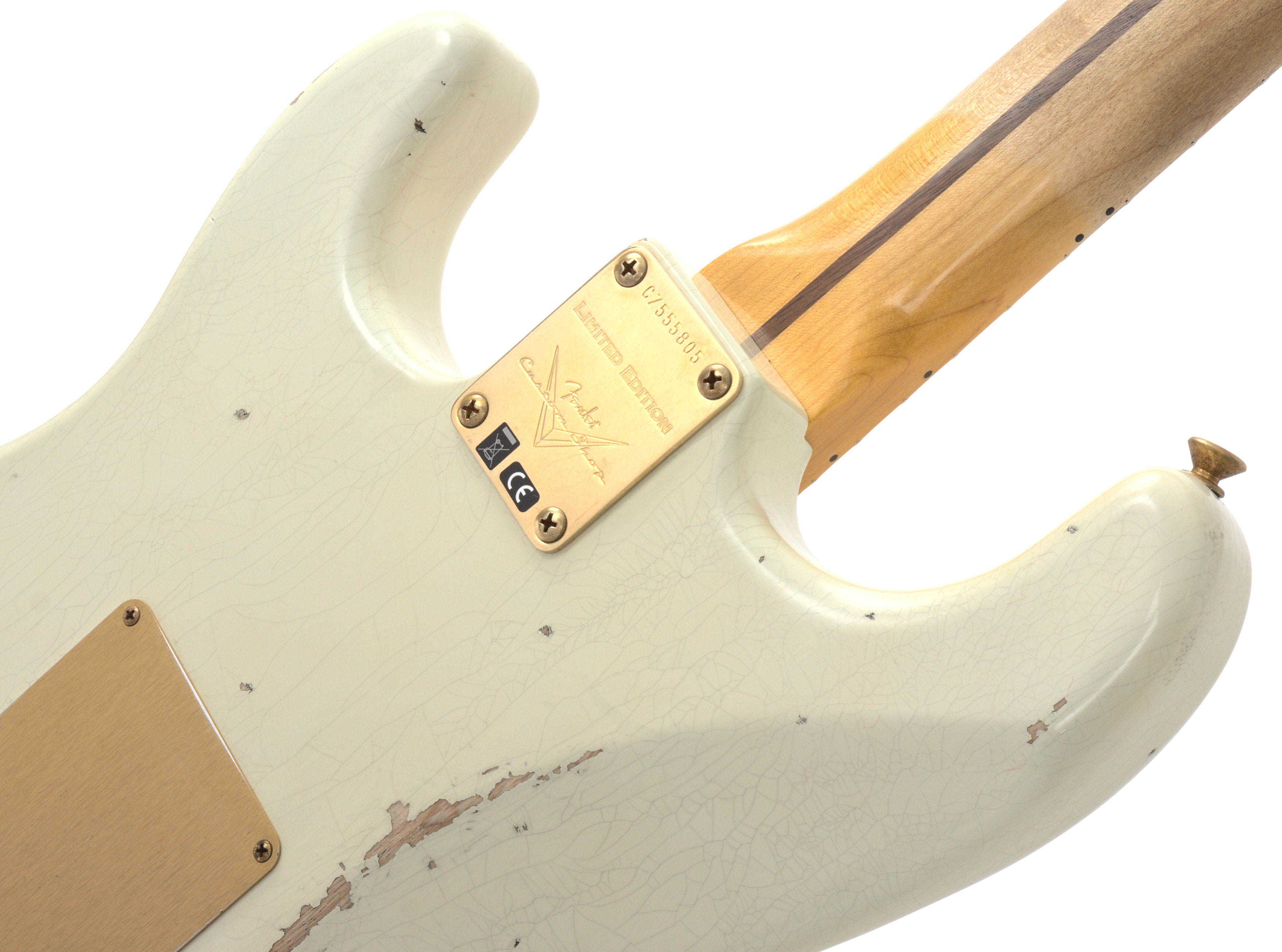 Fender Custom Shop 1955 Stratocaster Relic/Gold Hardware Aged '55 Desert Tan
