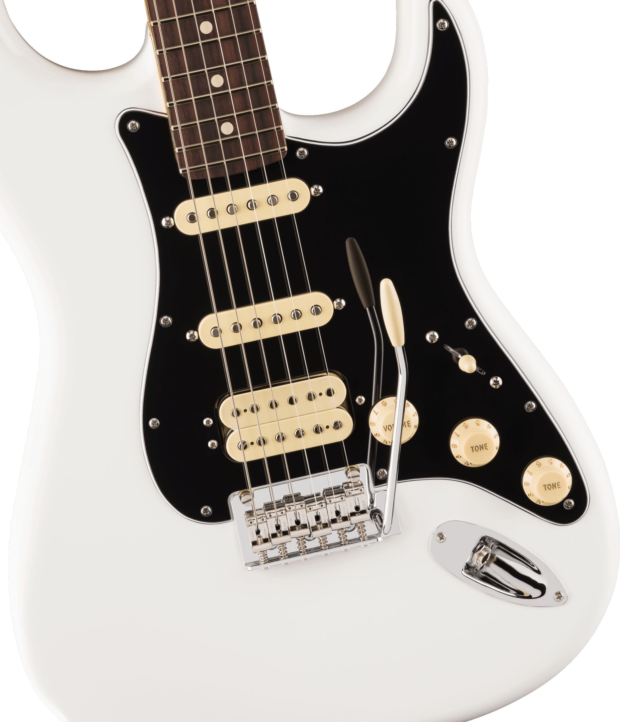 Fender Player II Stratocaster HSS Polar White/RW – Bild 4