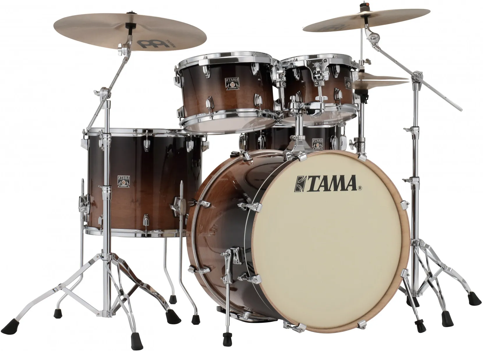 Tama CL52KR-CFF Superstar Classic 5-piece set – Coffee Fade/Chrome, including hardware – Bild 2