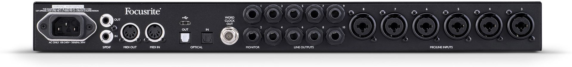 Focusrite Clarett + 8Pre