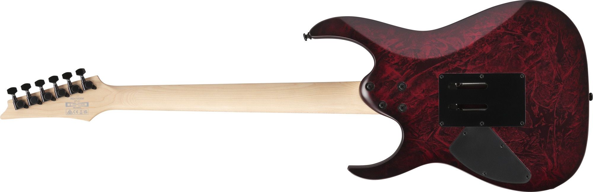 Ibanez RG 470DXW-WZM Wine Red Frozen Matte – Bild 2