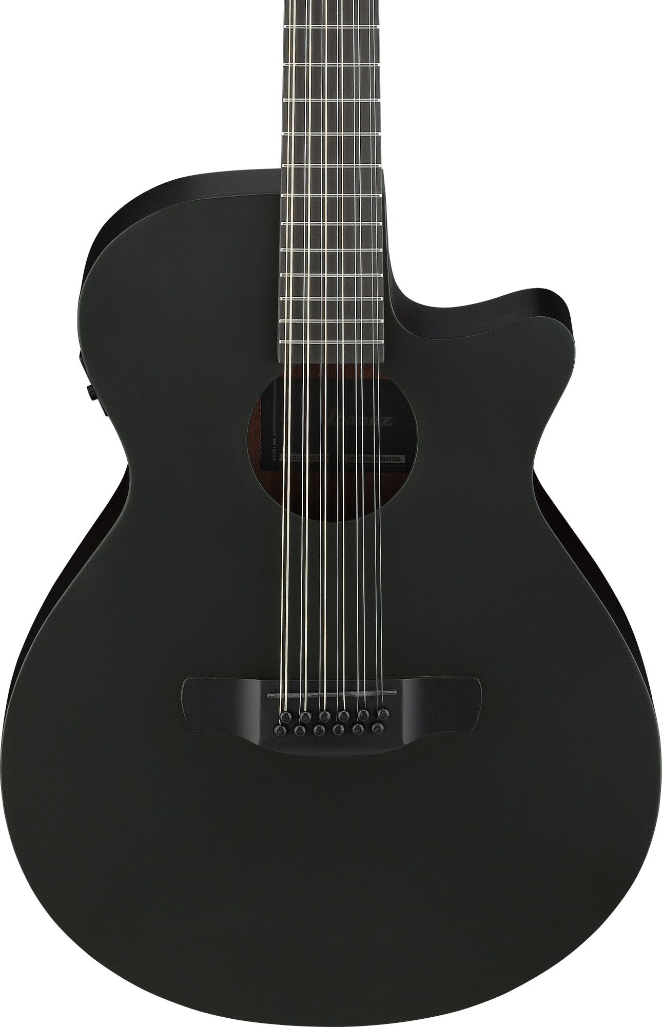Ibanez AEG1221-BOT Black Out – Bild 4
