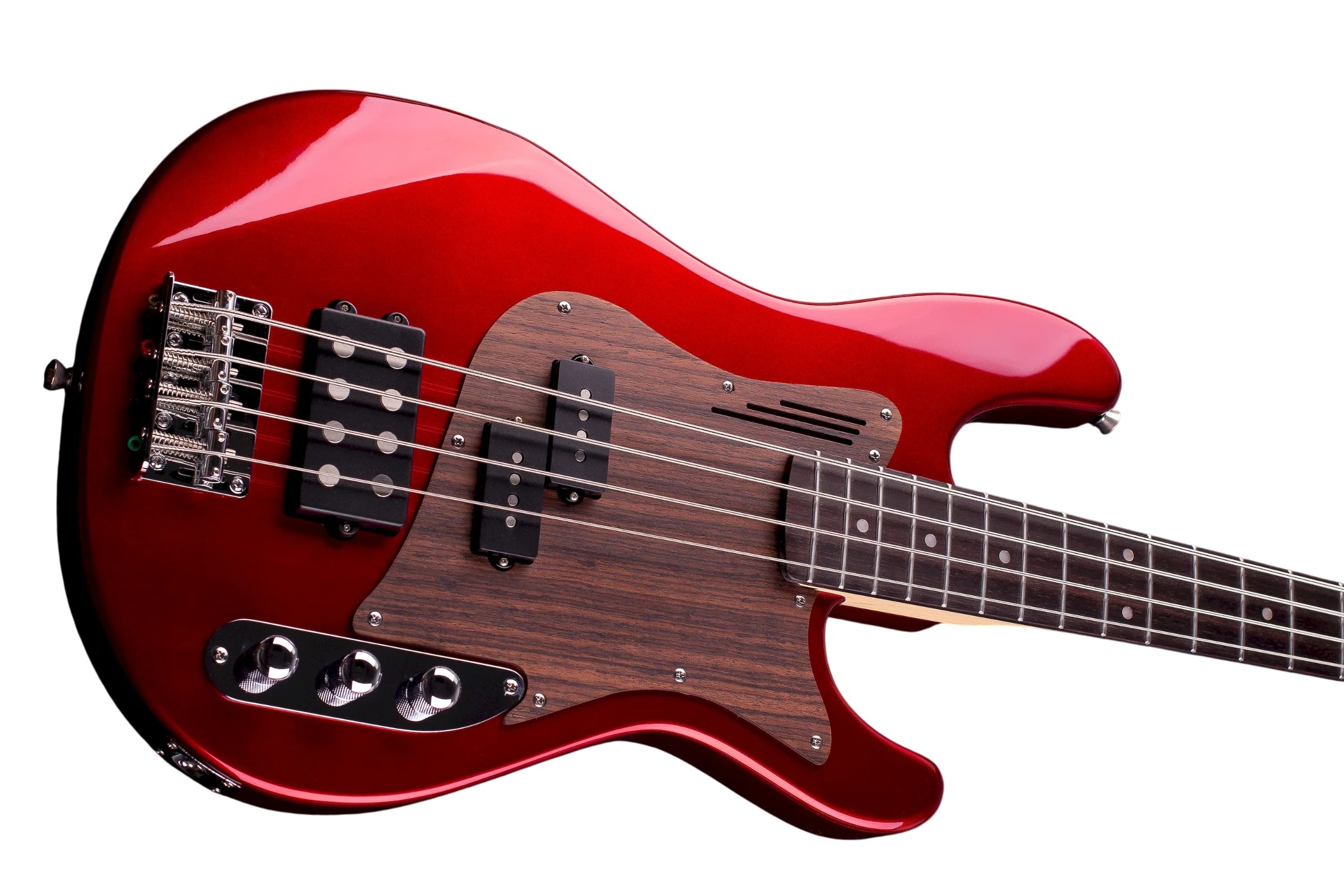 Magneto Topaz Bass Candy Apple Red  – Bild 2