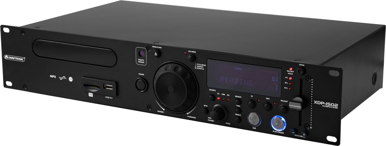Omnitronic XDP-1502 CD-MP3 Player – Bild 2