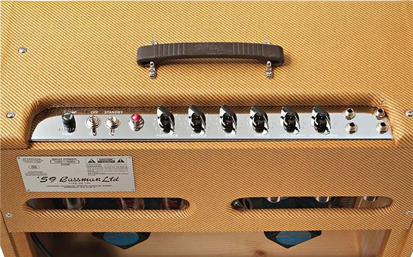 Fender 59 Bassman Lacquered Tweed – Bild 4