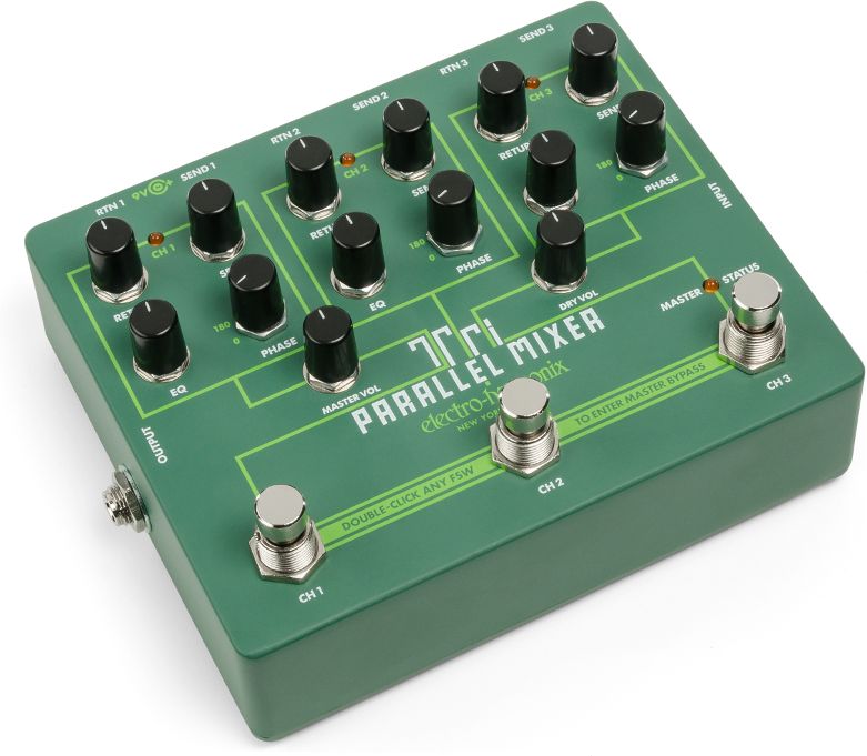Electro Harmonix Tri Parallel Mixer Effects Loop Mixer/Switcher 