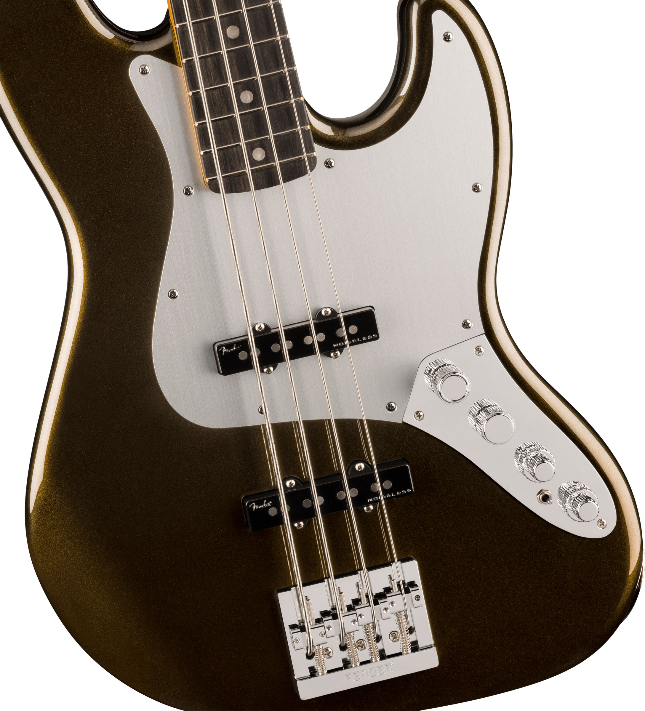 Fender American Ultra II Jazz Bass Texas Tea/EB – Bild 4