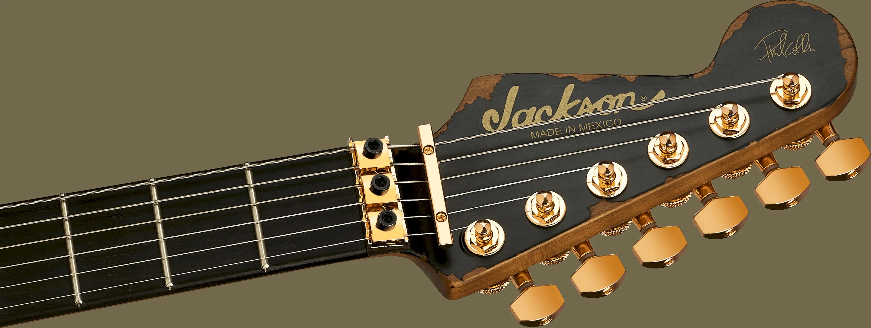 Jackson Pro Series Signature Phil Collen PC1-E Worn Black – Bild 5