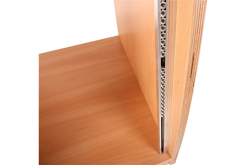 LT Cases Studio Unterbaurack 14HE Buche lackiert