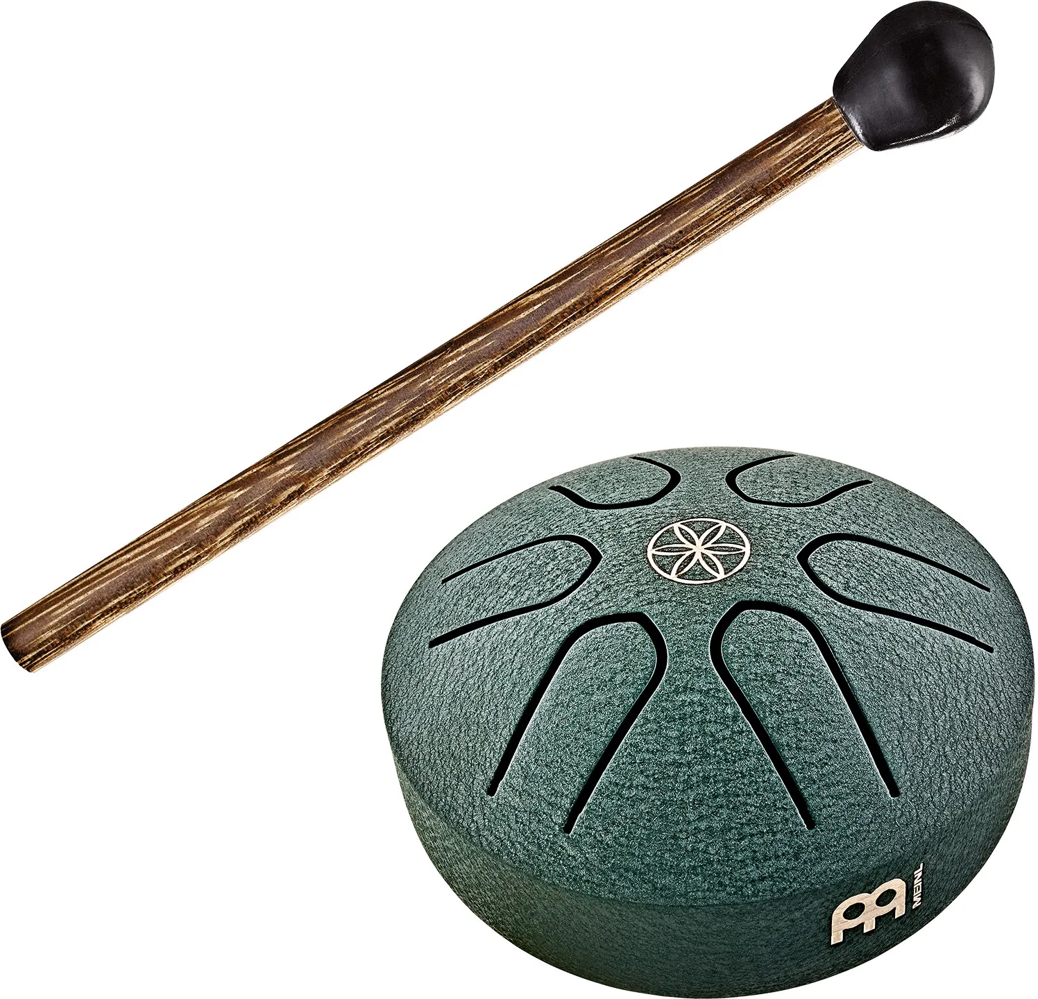 Meinl PSTD4DGGOL Pocket Steel Drum A Dur - Dunkelgrün – Bild 4