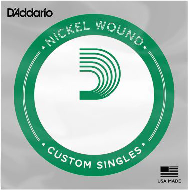 D Addario NW020 nickel wound Einzelsaite