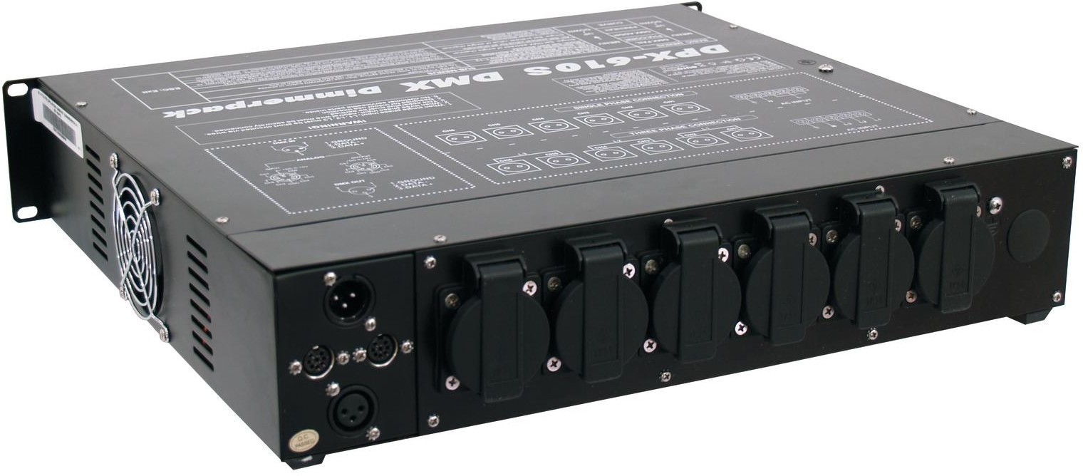 Eurolite DPX-610 S DMX 19" Dimmerpack