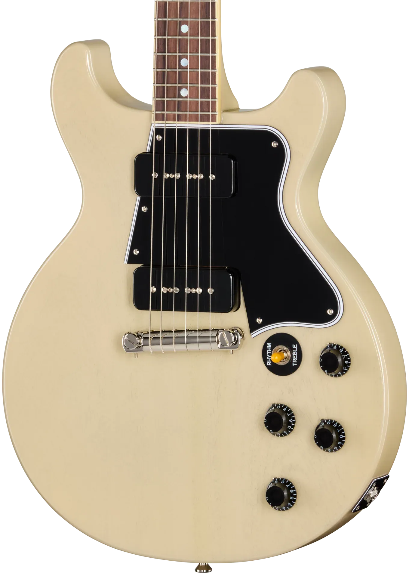 Epiphone 1960 Les Paul Special Double Cut Reissue TV White IGC – Bild 3