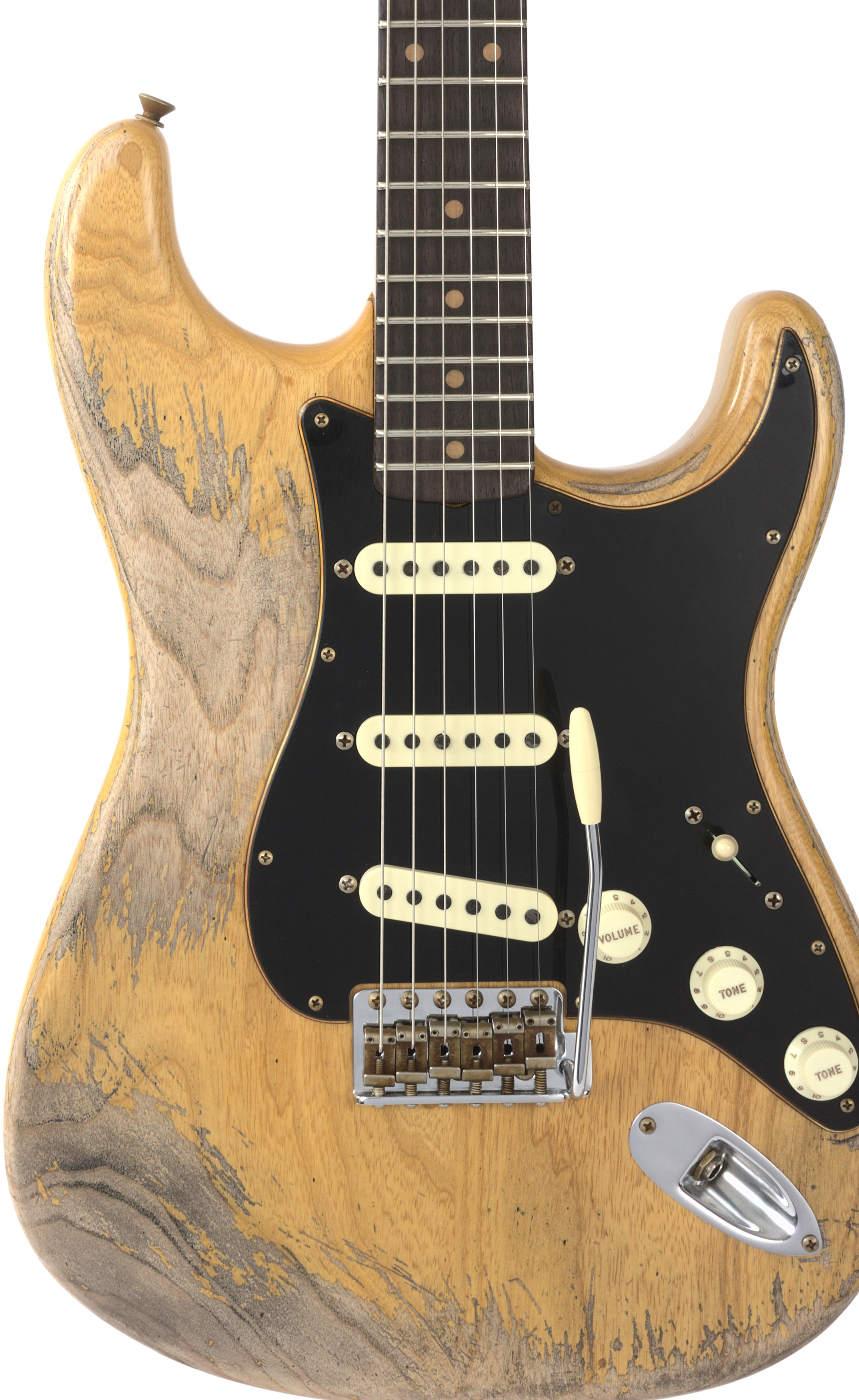 Fender Custom Shop Poblano Stratocaster Super Heavy Relic Aged Natural Limited Edition