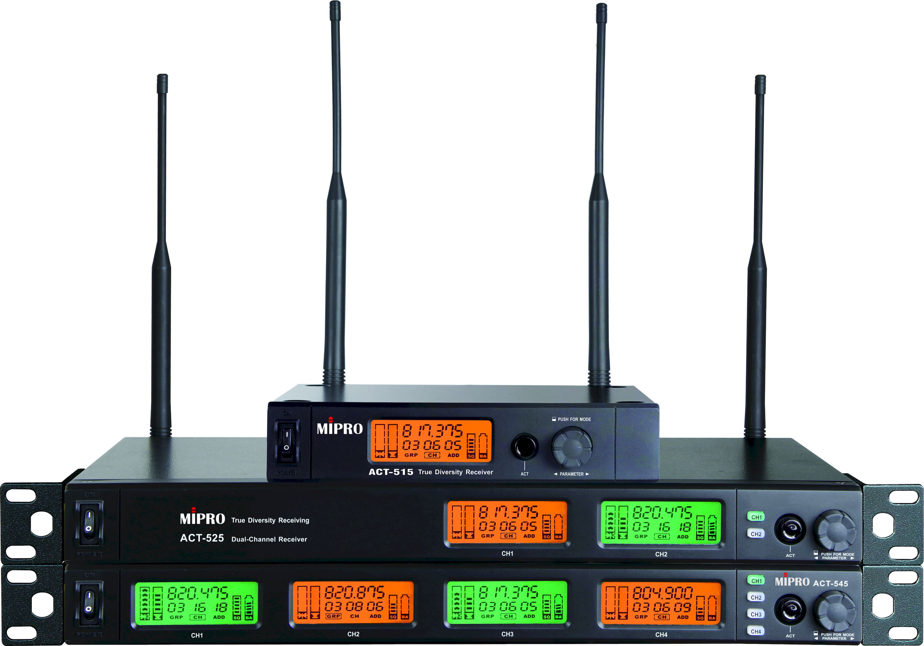 MIPRO ACT-545 UHF 4-channel receiver 518-542 MHz – Bild 2