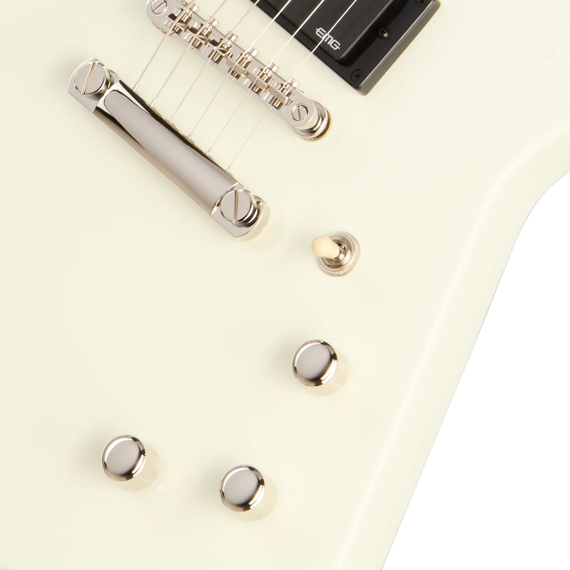 Epiphone Explorer 80s EMG Classic White – Bild 6