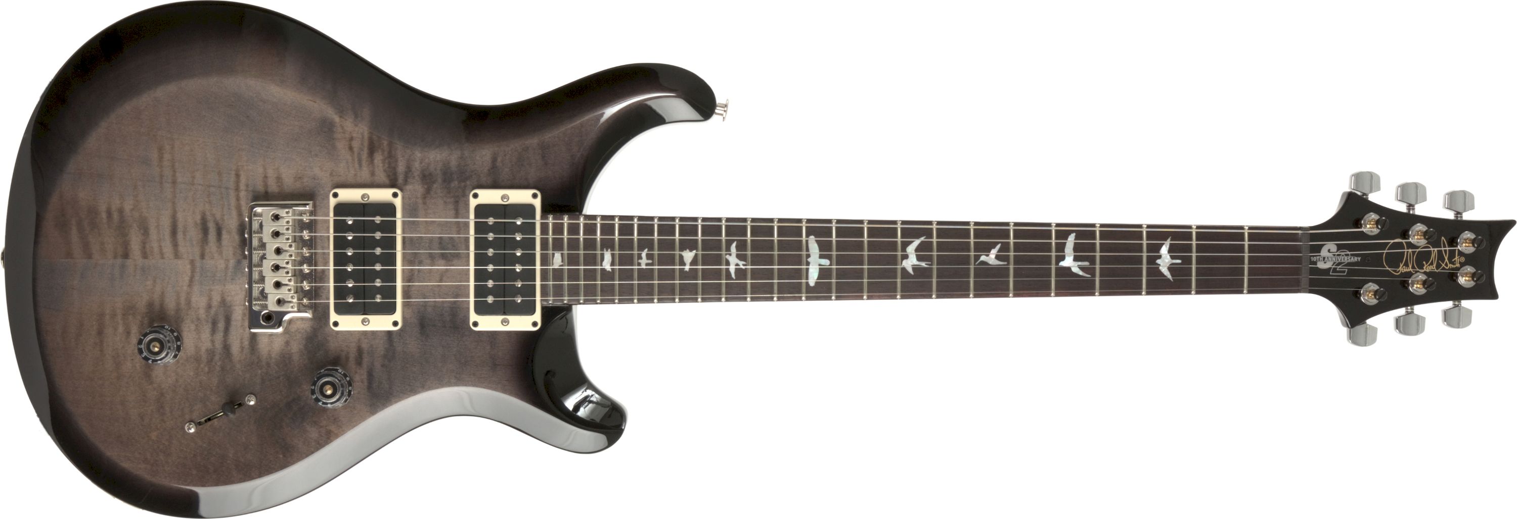 PRS 10th Anniversary S2 Custom 24 LTD Faded Gray Black Burst PRS 10th Anniversary S2 Custom 24 LTD Faded Gray Black Burst