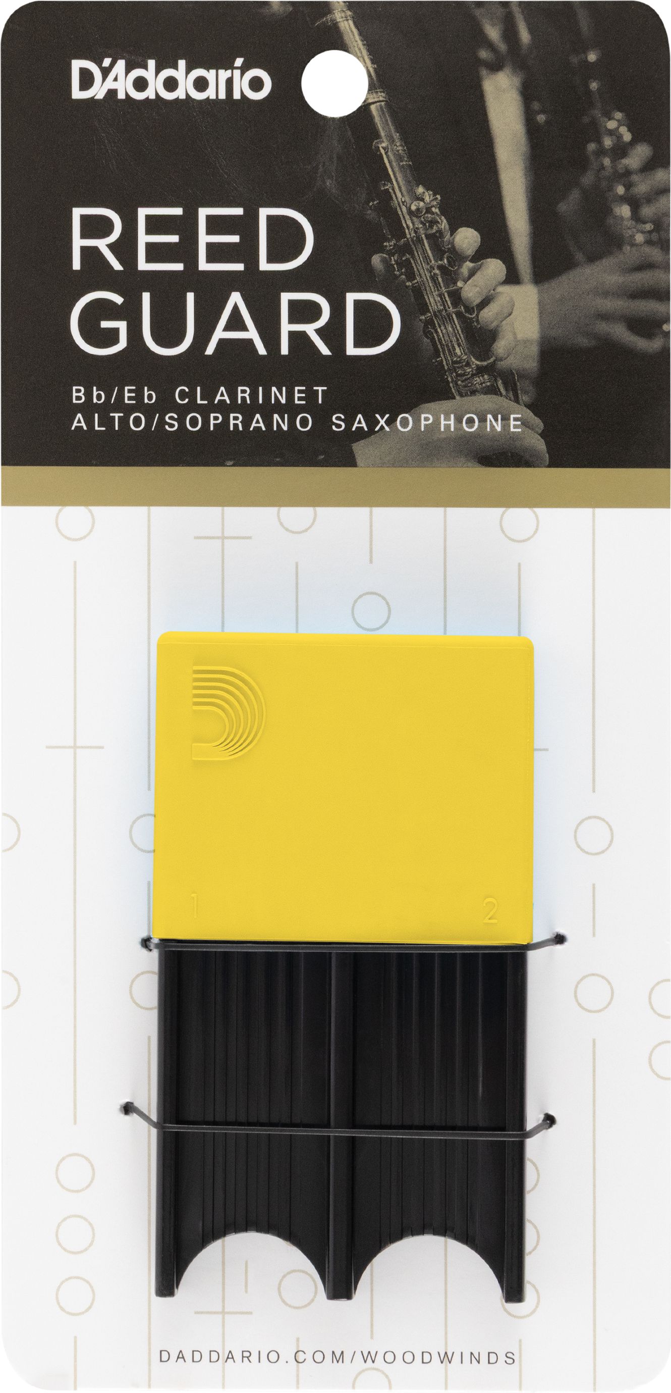 D´Addario Reed Guard large gelb – Bild 3
