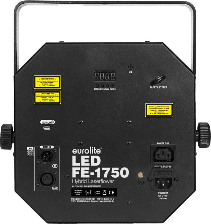 EUROLITE LED FE-1750 Hybrid Laserflower – Bild 4