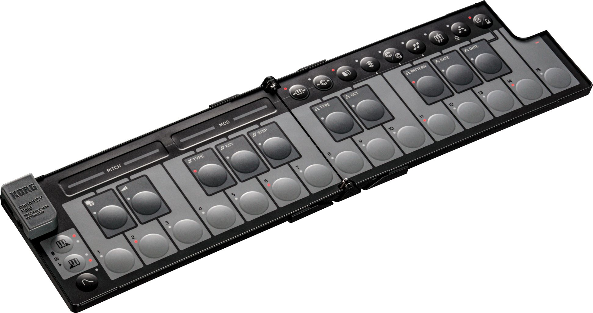 Korg nanoKEY Fold Black – Bild 4