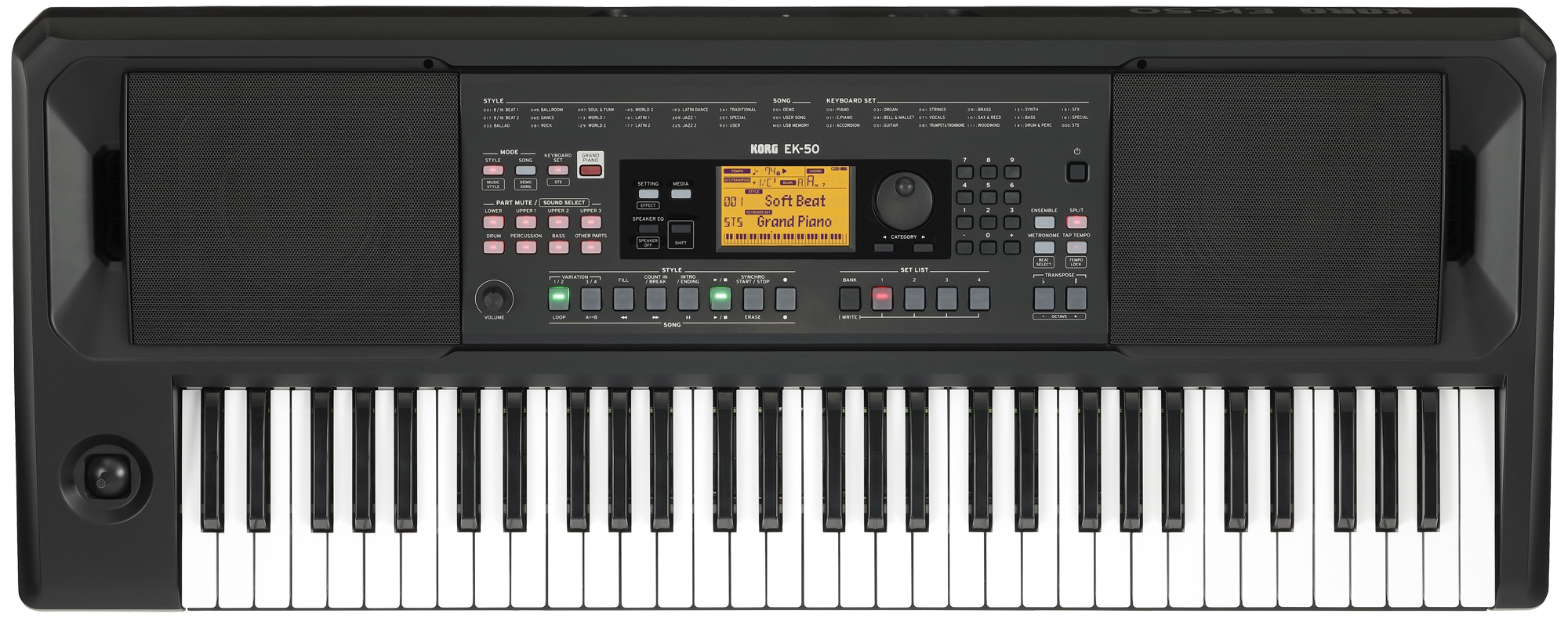 Korg EK 50 Arranger Keyboard (Retoure) – Bild 2