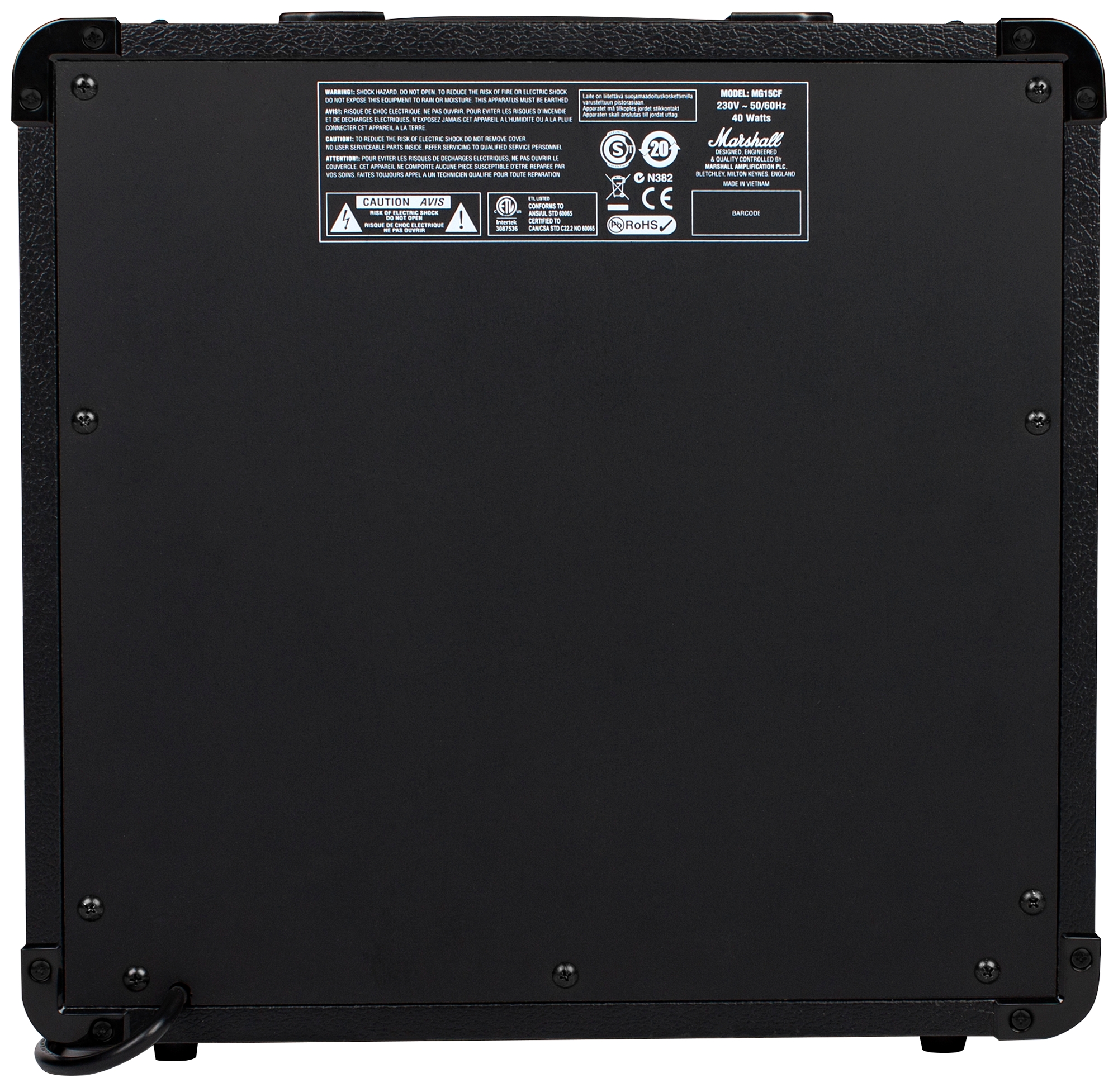 Marshall MG 15 GFX Combo