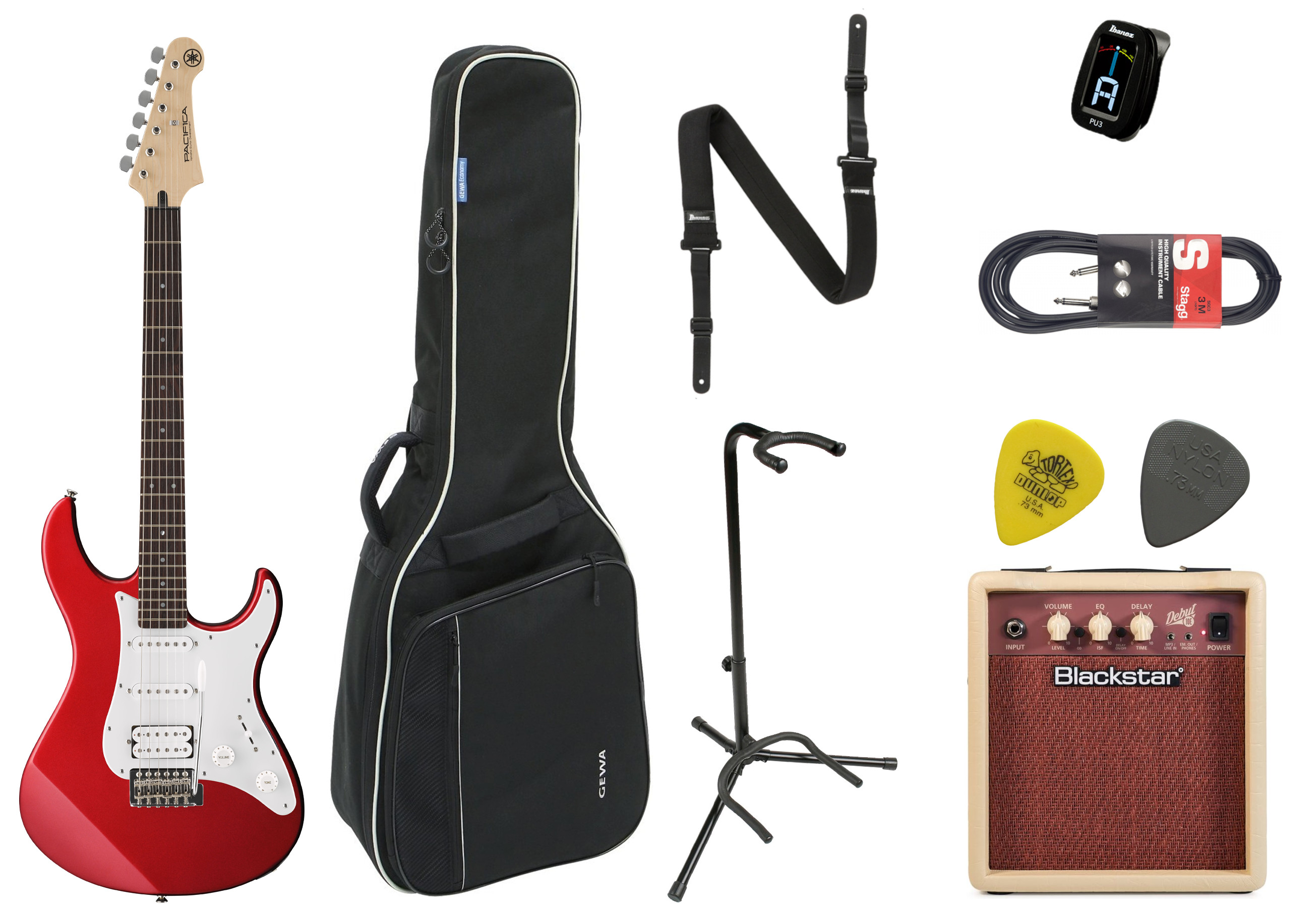 Yamaha Pacifica 012 Red Starterset