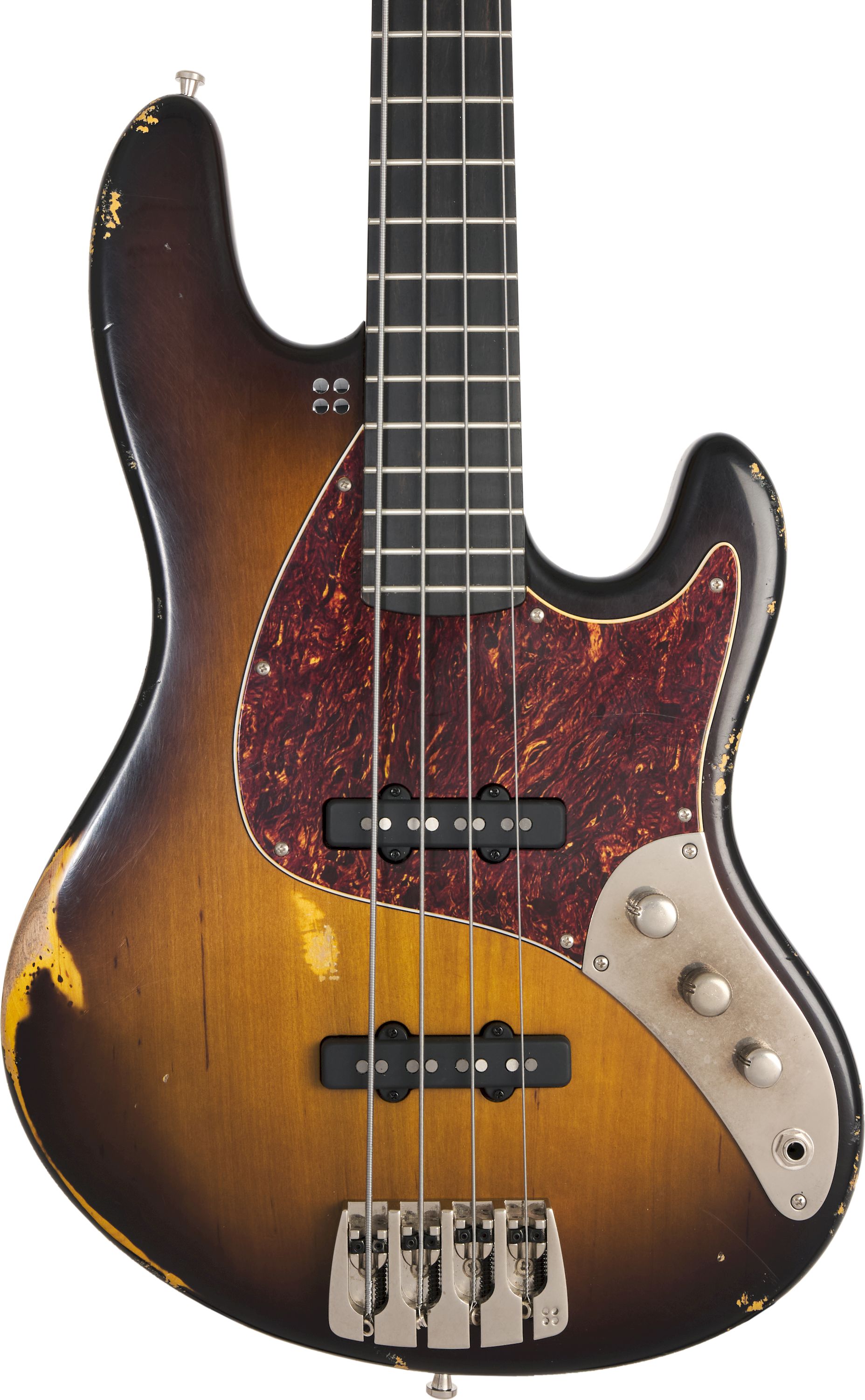 Sandberg California II TT-4 Passive Tobacco Sunburst Ebony Tortoise – Bild 3