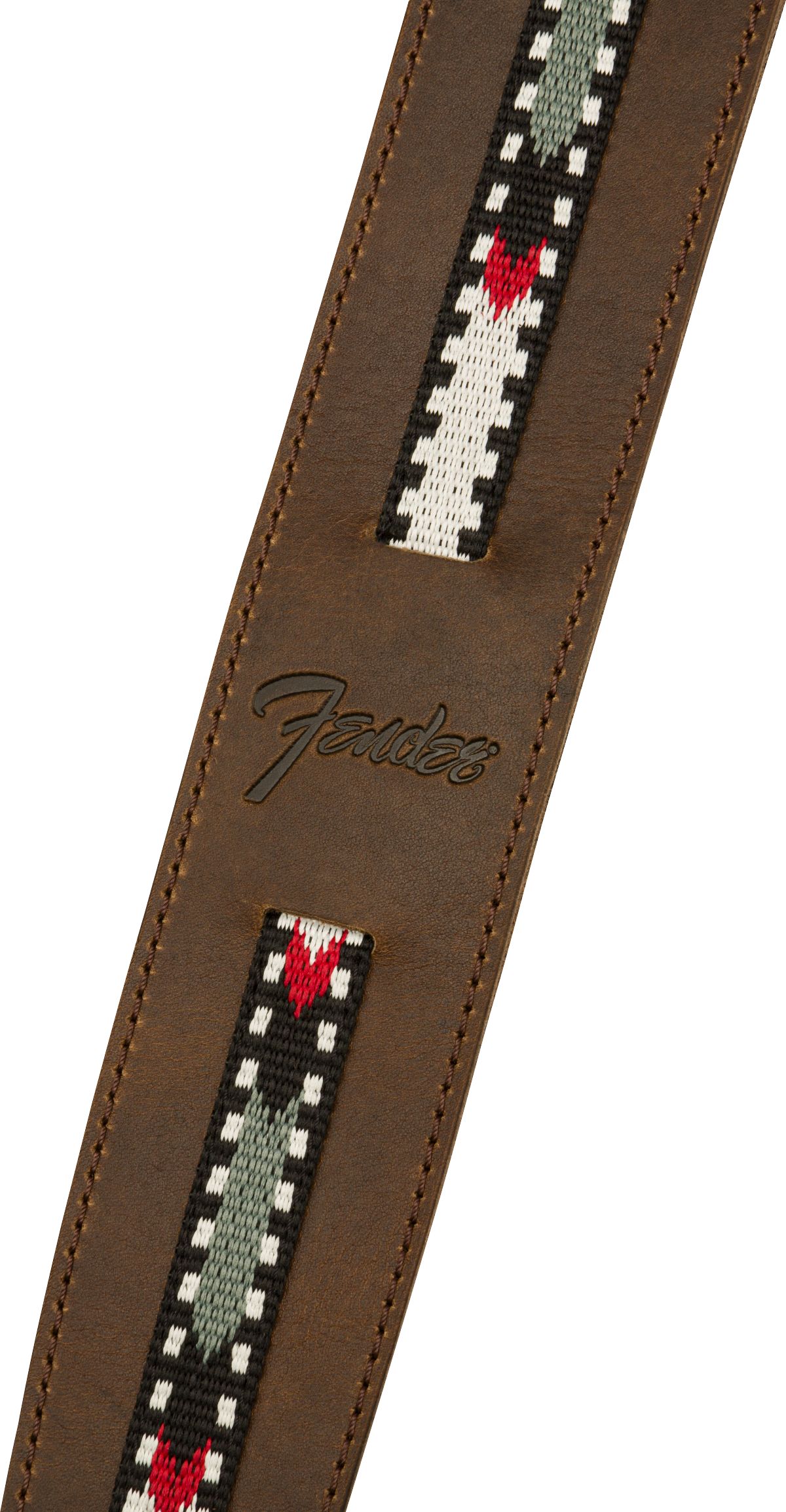 Fender Gitarrengurt Paramount Acoustic Leather Brown