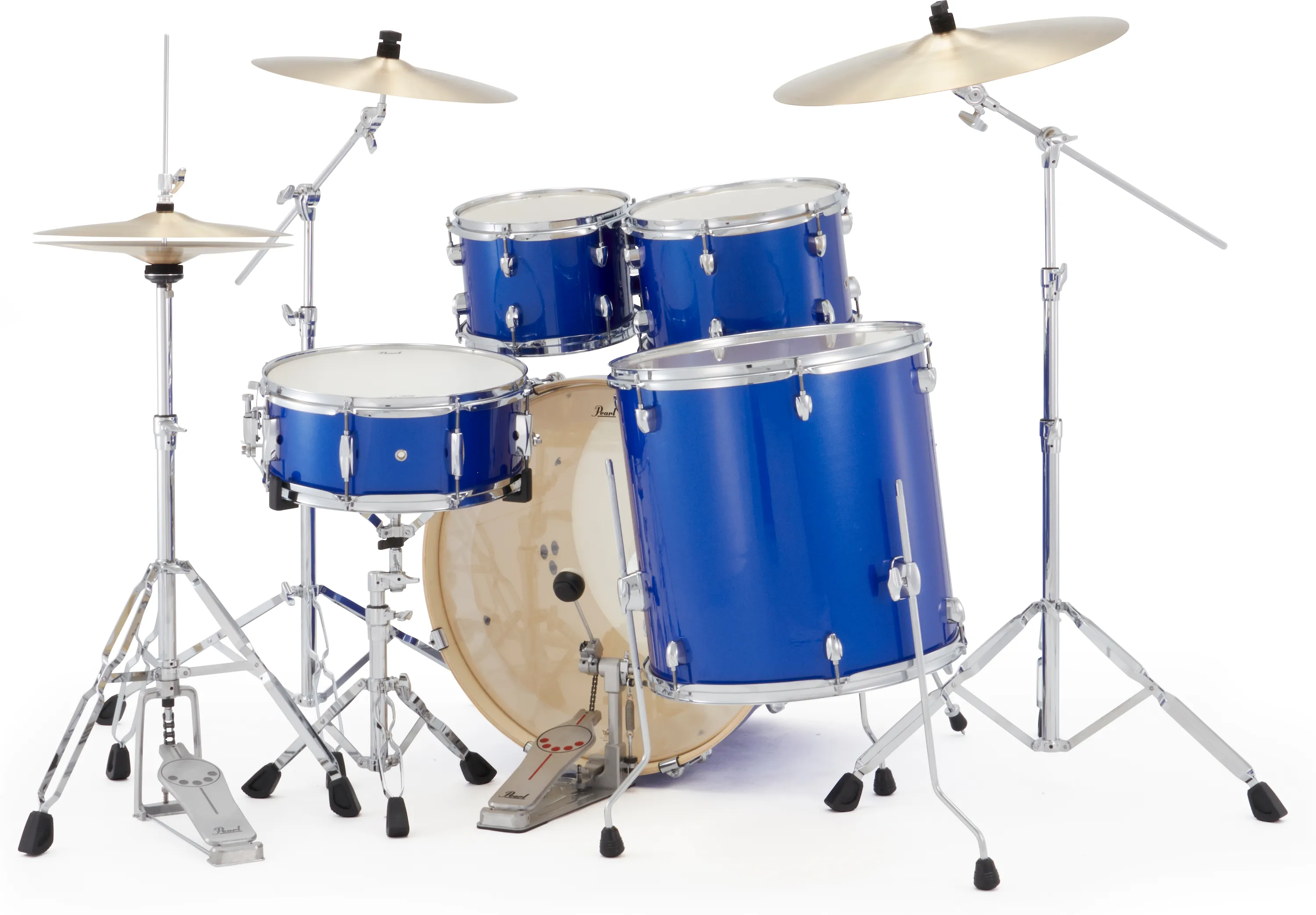 Pearl EXX725SNBR/C863 Export Drumset Midnight Blue/Sabian PX – Bild 2