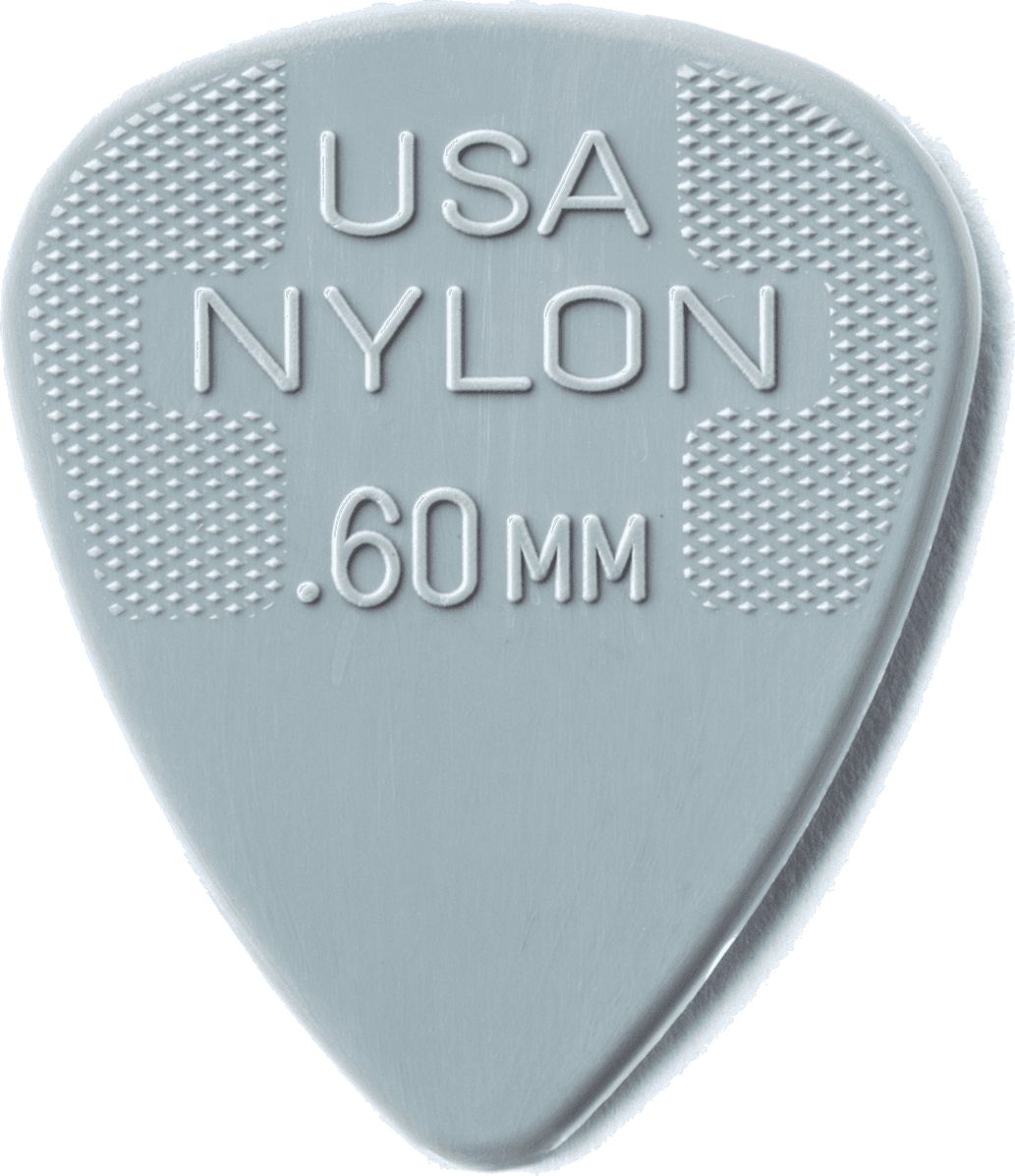 Dunlop Nylon Picks 0.60 mm, Grey, 44P60, Pack of 12 – Bild 2