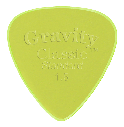 Gravity Picks Classic Standard 1.5 Unpolished