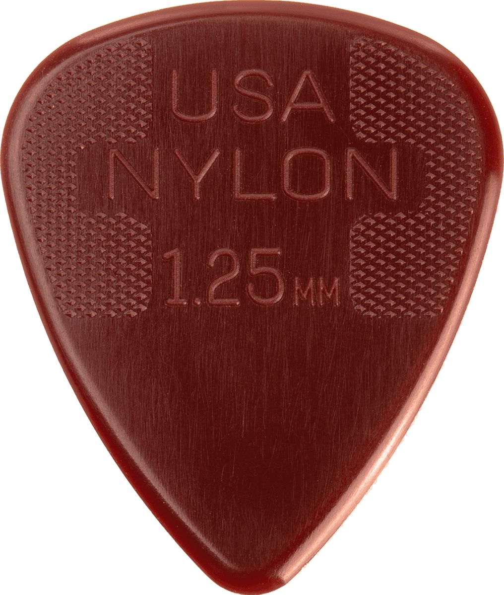 Dunlop Nylon Plektrum 1,25mm braun 44R125