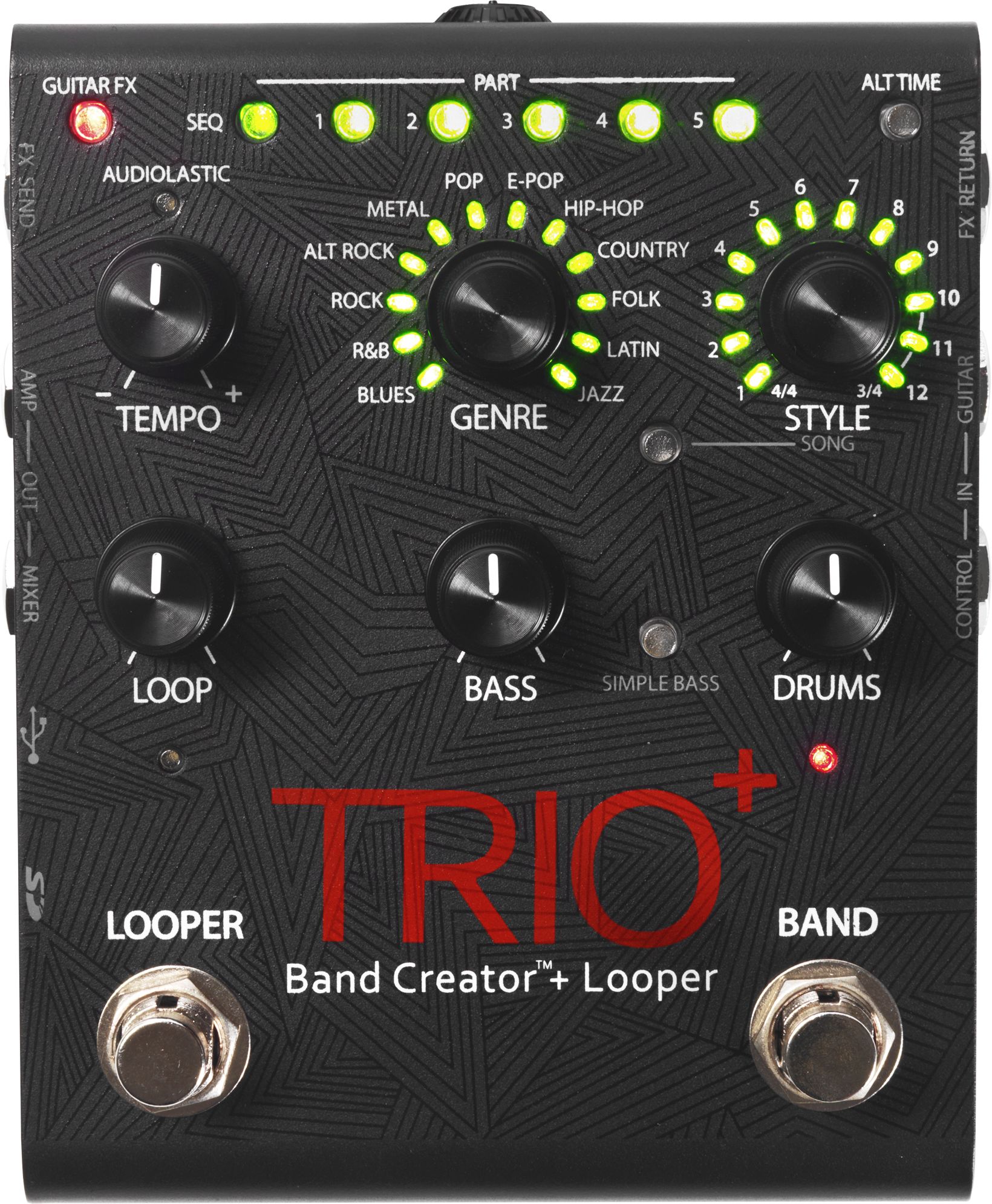 Digitech Trio+ & FSX3 footswitch bundle – Bild 2