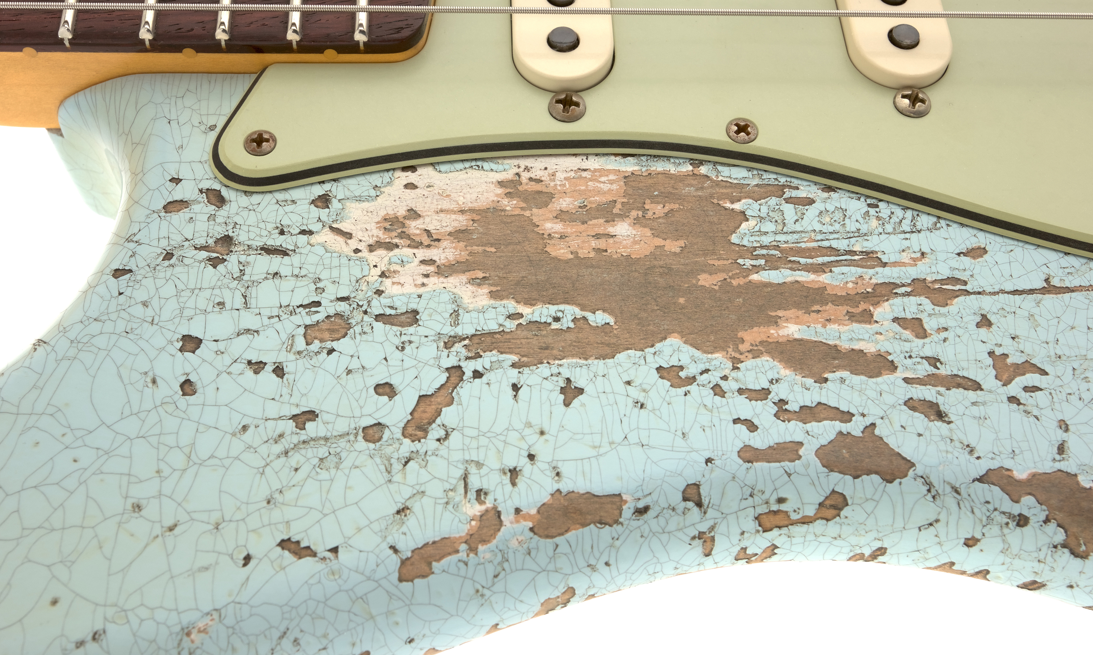 Fender Custom Shop 1962 Stratocaster Super Heavy Relic Sonic Blue