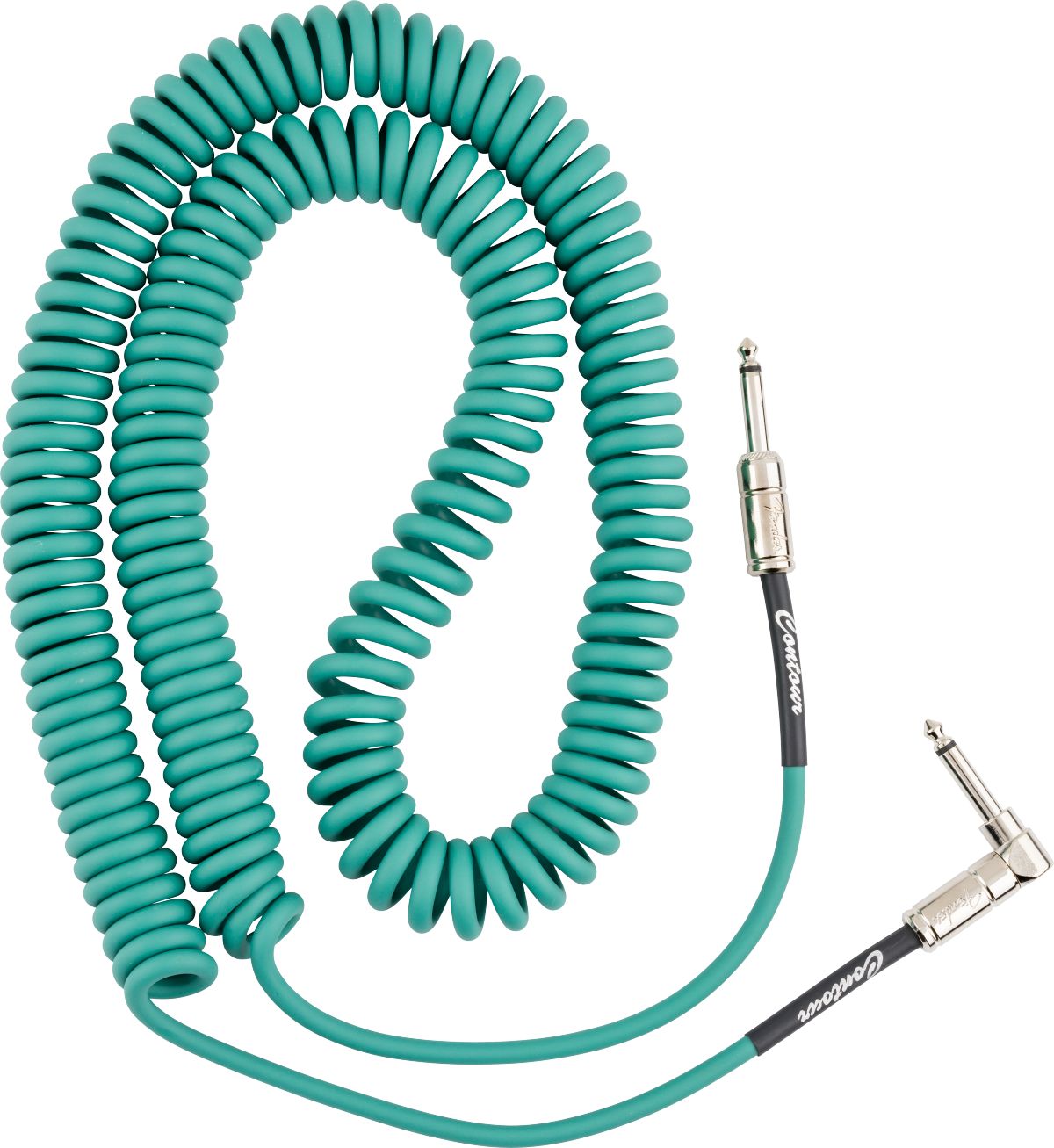 Fender Kabel Spiral 9m Sherwood Green – Bild 2