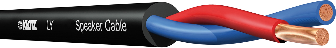 Klotz LY240S Lautsprecherkabel schwarz -m-
